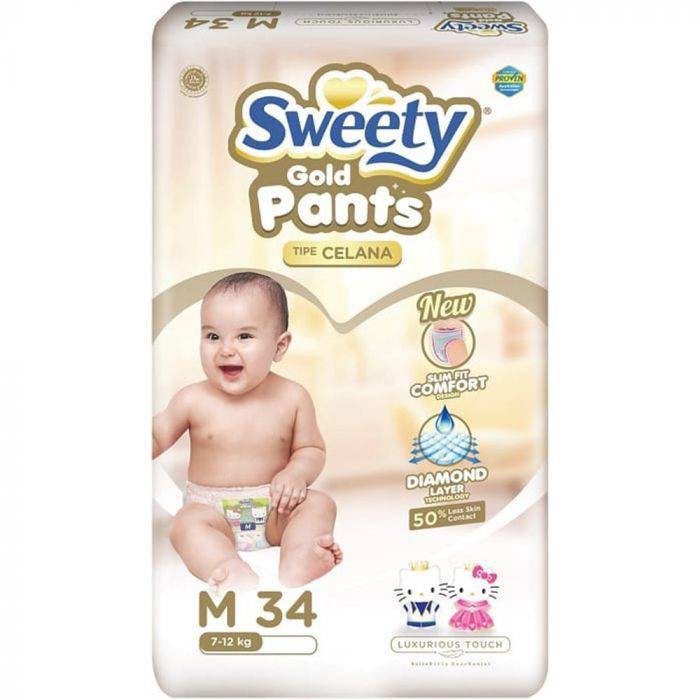SWEETY GOLD PANT M34