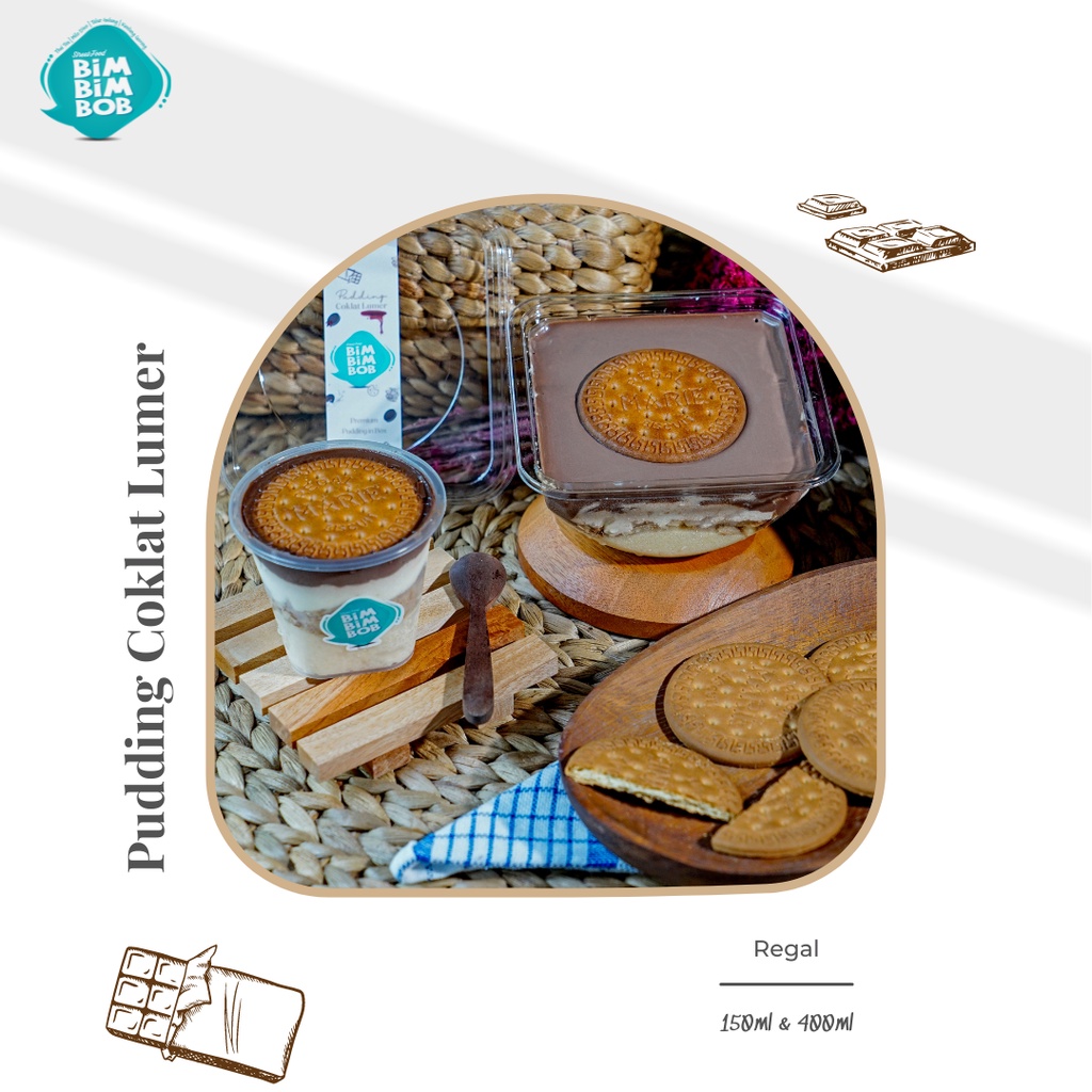 Dessert box pudding coklat lumer | Regal