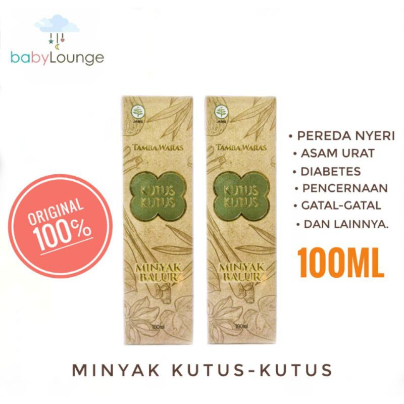 Minyak Kutus Kutus (100% original)
