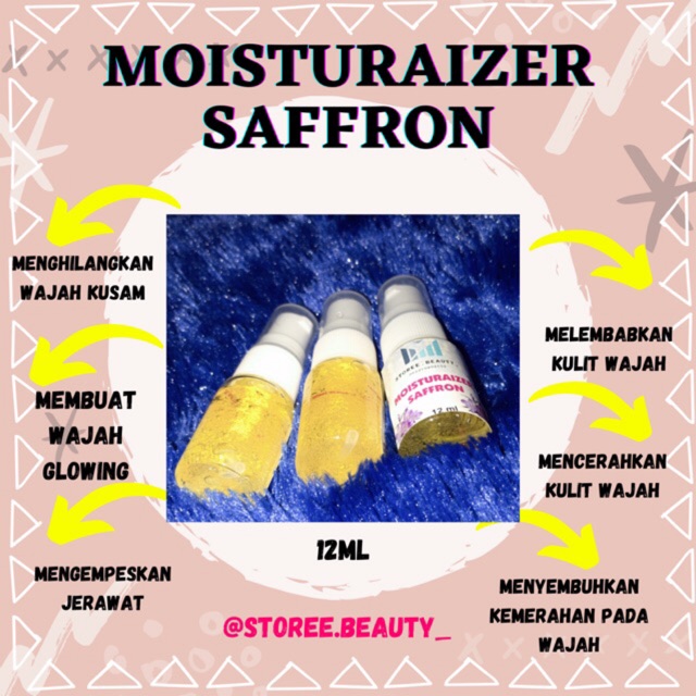 Moisturaizer saffron