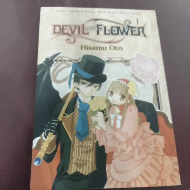 Komik devil with flower 1-9 og.