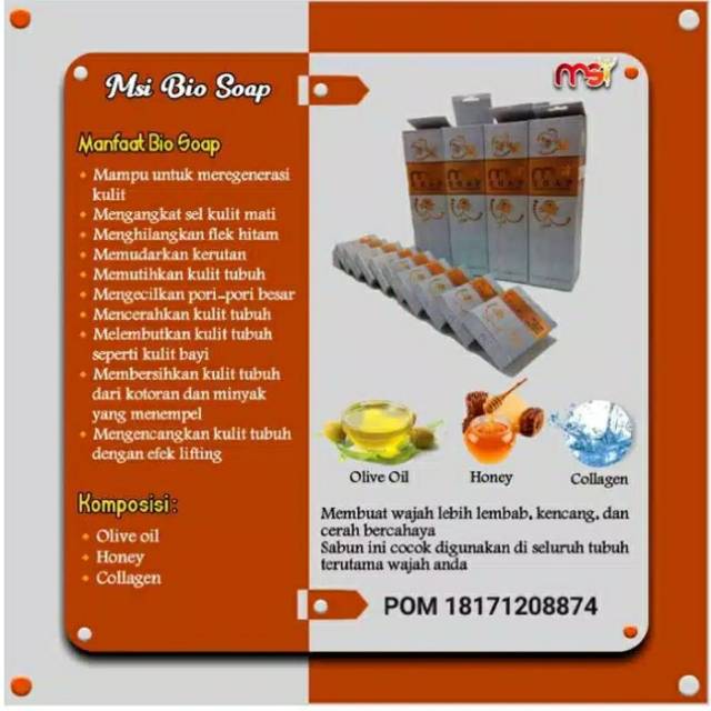 Bio soap MSI (sabun madu)