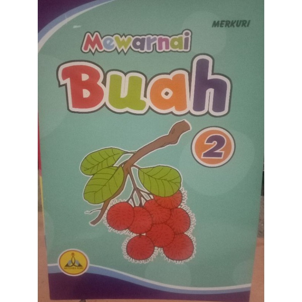 mewarnai buah 2