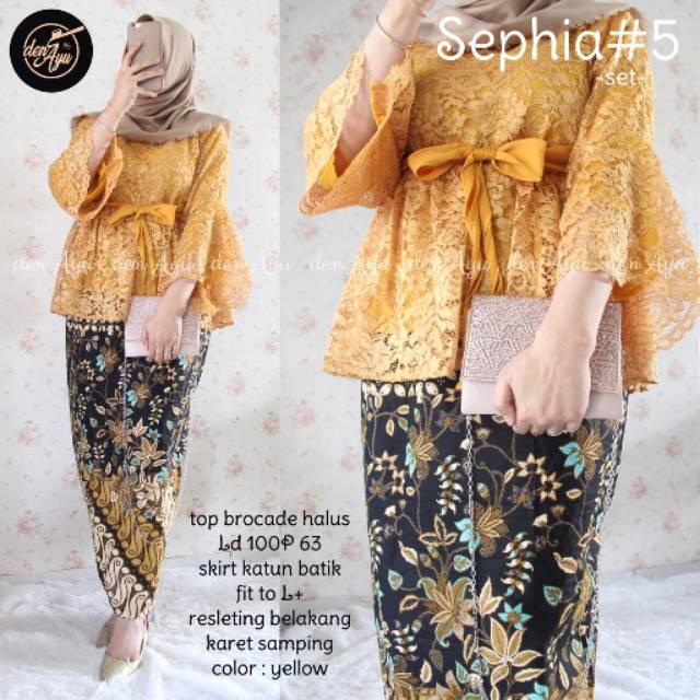 Sephia set by den ayu
