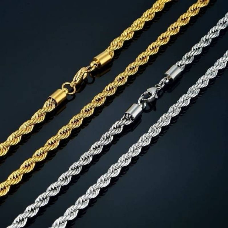 kalung  titanium model tambang