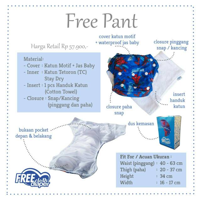 New free pant