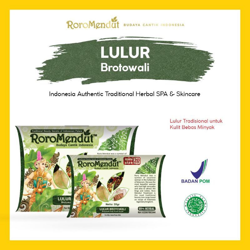 Lulur Brotowali 20gr