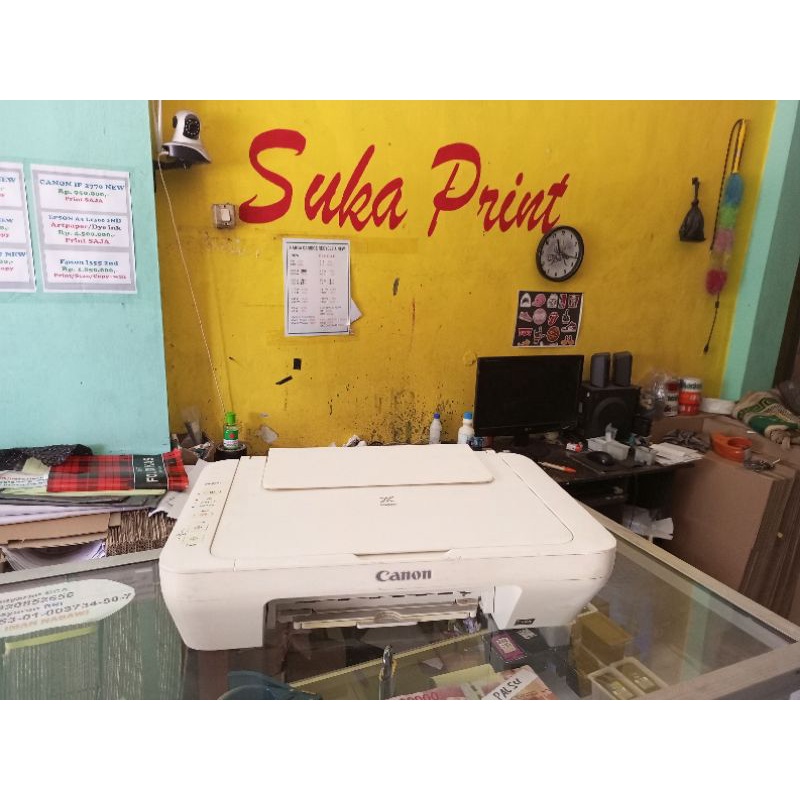 Printer Canon Mg2570 Second Normal Kosongan