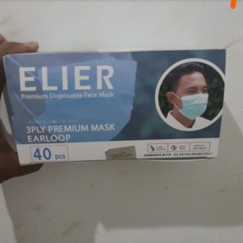 masker earloop elier