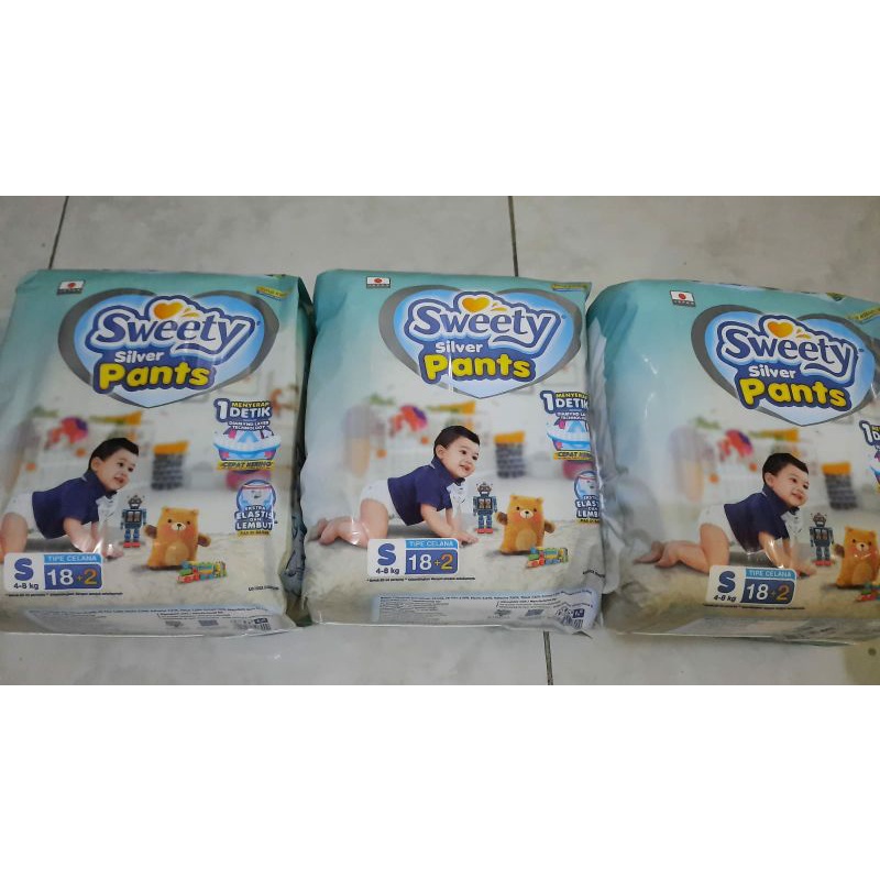 SWEETY SILVER S dan L