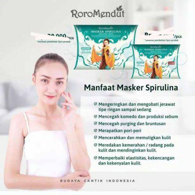 Masker Spirulina