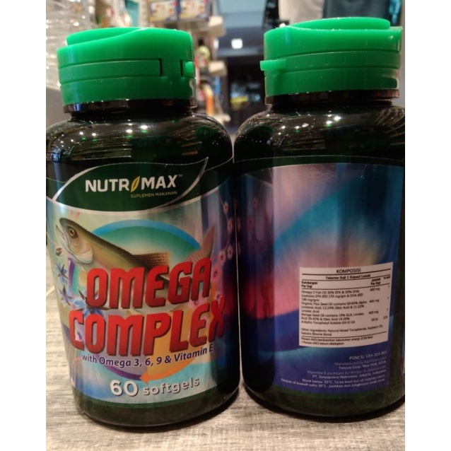 Nutrimax Omega Complex 60softgel