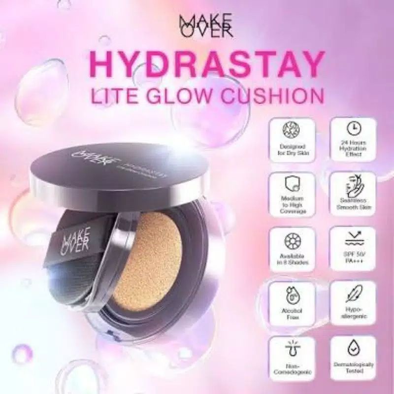 MAKE OVER HYDRASTAY LITE GLOW CUSHION
