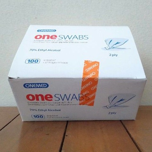 Alcohol Oneswabs/ Kapas Tisu Alkohol 100 pcs/ Bisa COD