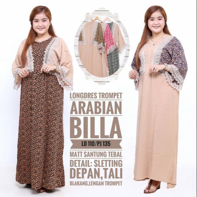 Gamis arabian billa