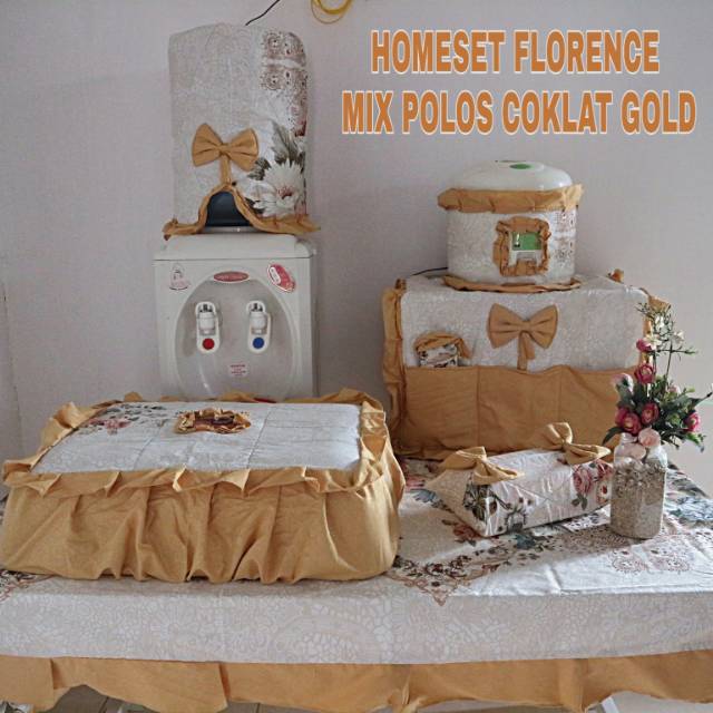 Homeset Florence coklat