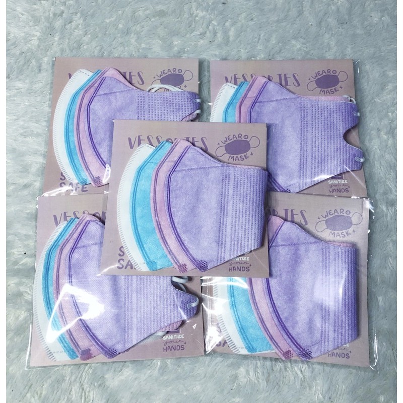 masker duckbill pastel