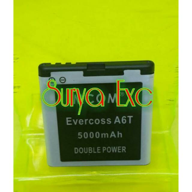 Baterai Evercoss A6T Double Power
