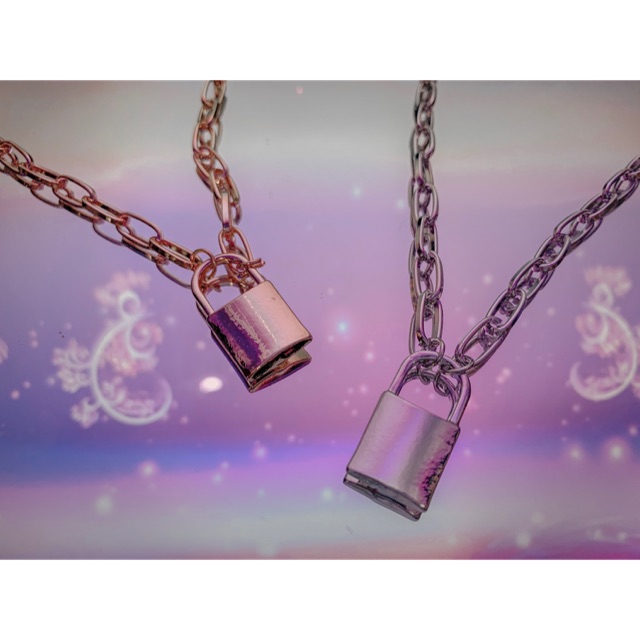 Padlock Chain Necklace