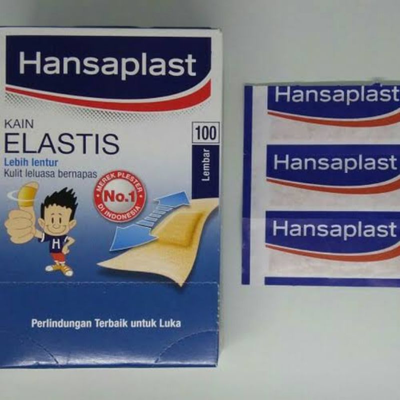HANSAPLAST Plaster kain elastis / satuan