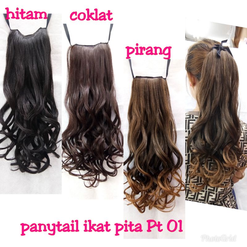 PONYTAIL IKAT KERITING