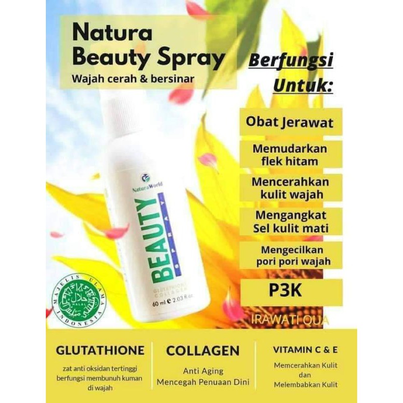 Natura beauty spray