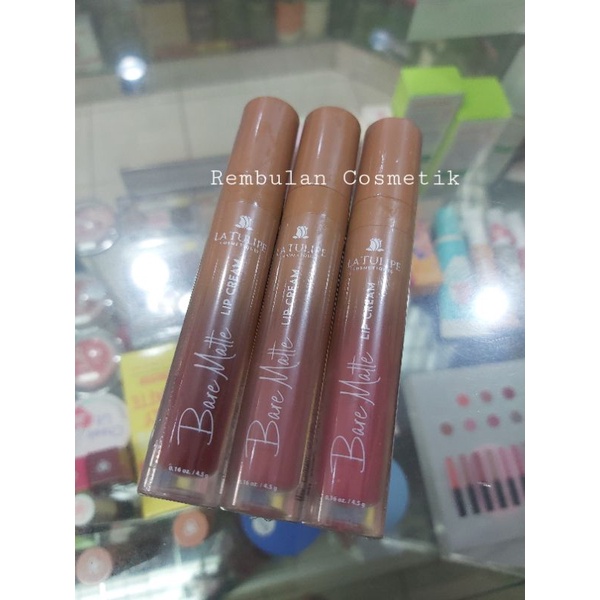 LA TULIPE BARE MATTE LIP CREAM