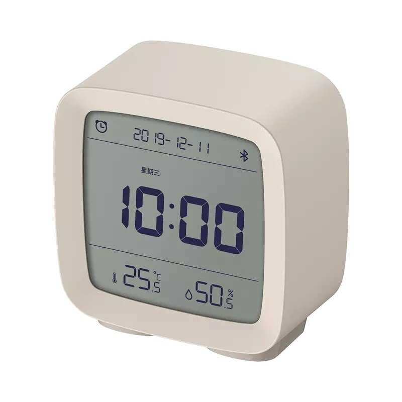 Jam Meja Smart Alarm Clock Temperature Bluetooth - CGD1