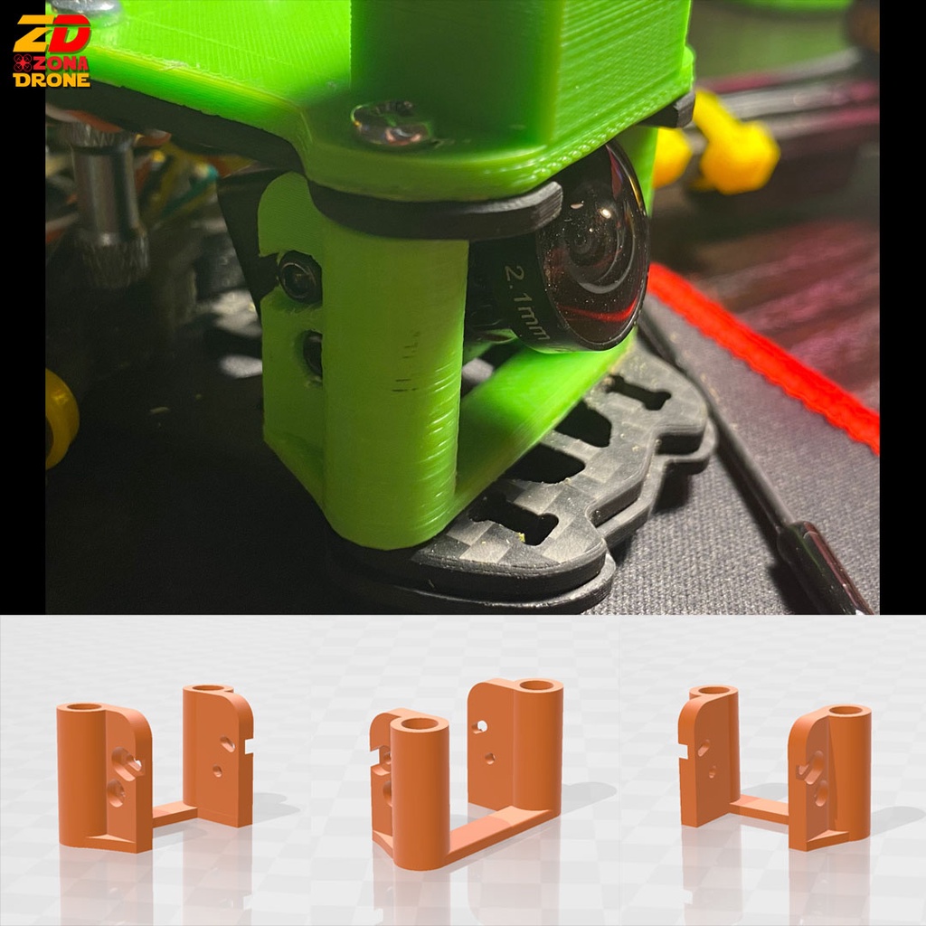 Geprc Mark4 Mini FPV Camera Mount FPV Drone 3D Print