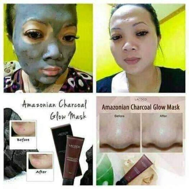 Lacoco charcoal mask