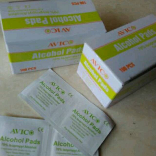 Alcohol pads tisu