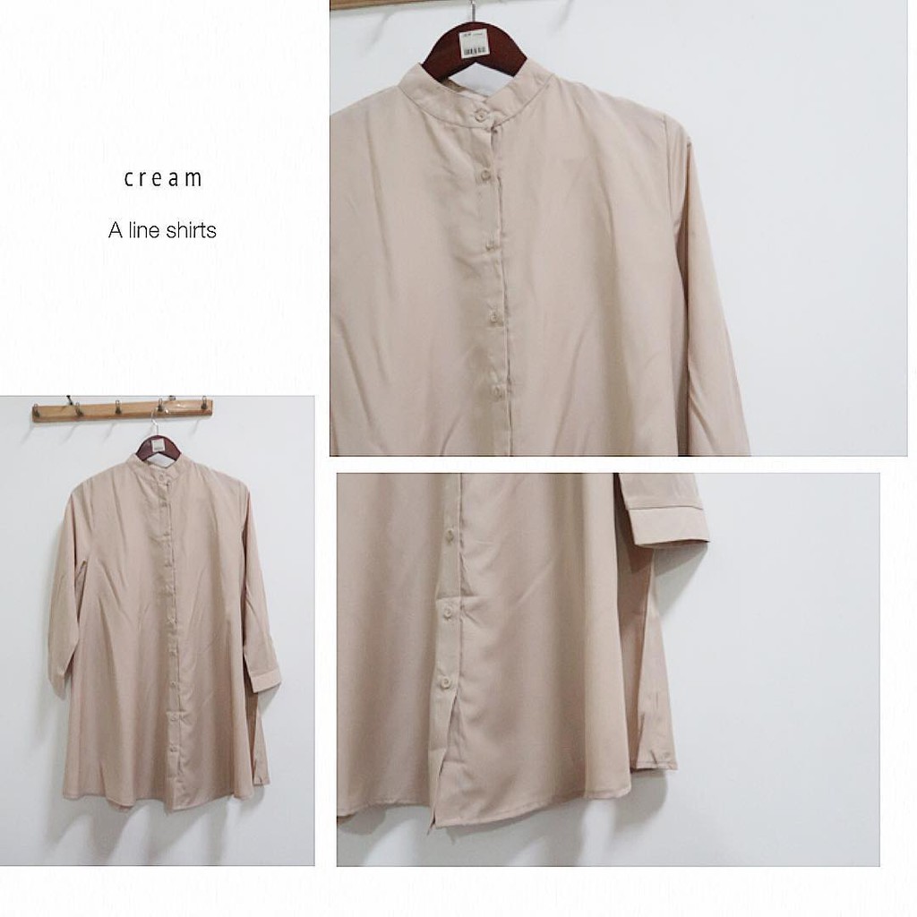 A LINE SHIRTS ● CREAM