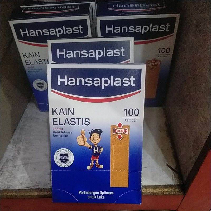 HANSAPLAS KAIN ELASTIC ISI 100 NO BONUS ,PER BOX