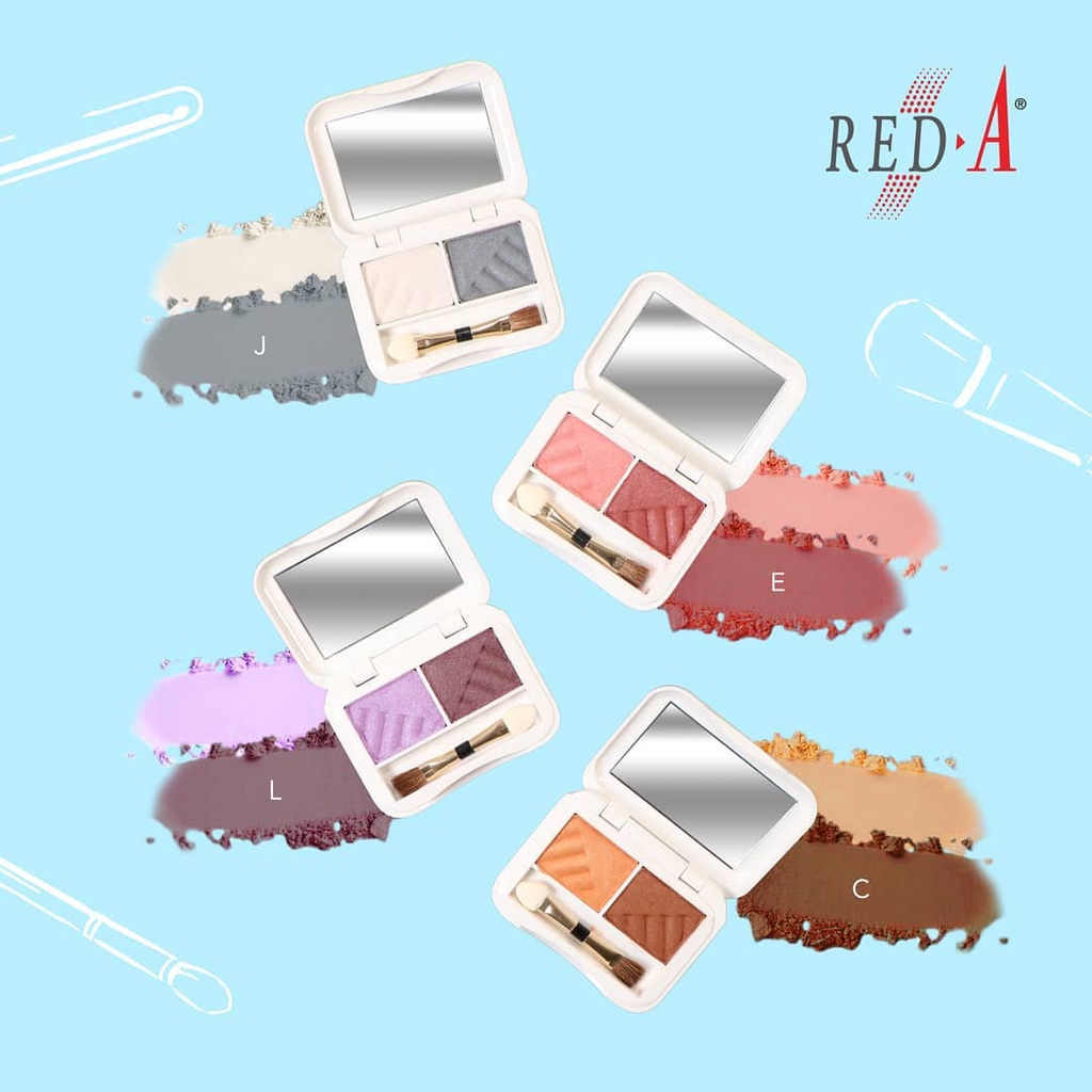Eye Shadow Eyeshadow Red A Viva