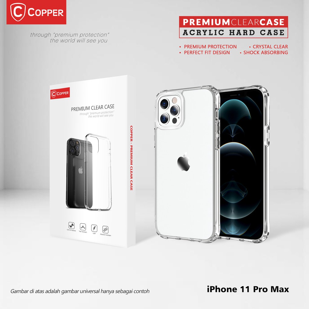 Iphone 11 Pro Max - Copper Acrylic Bening Clear