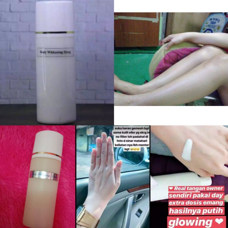 Paket body whitening super