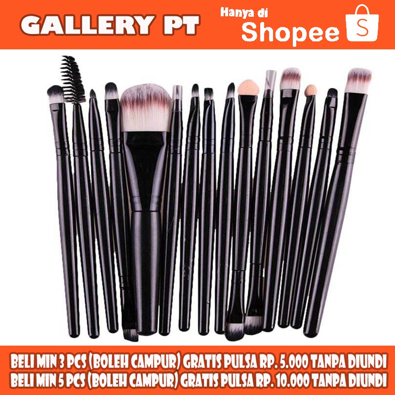 Kosmetik Brush Make Up 15 Set