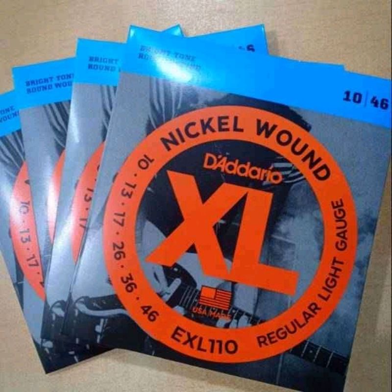 Senar D'addario Elektrik Fullset