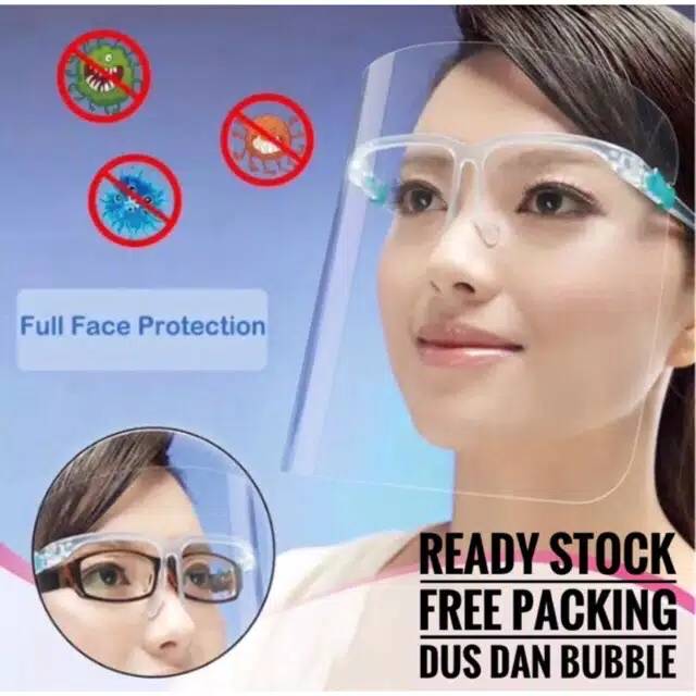 Face shield kacamata