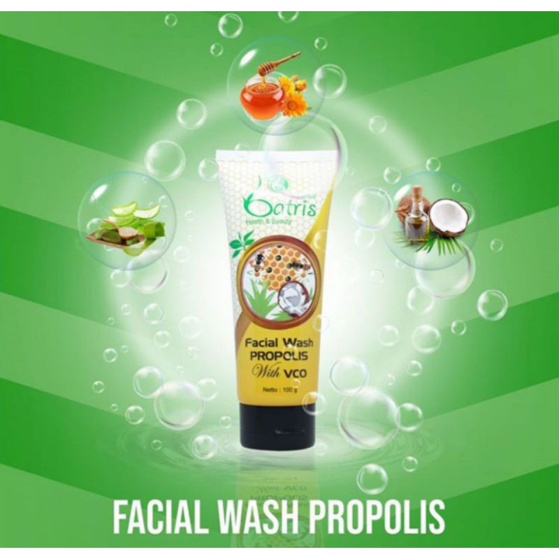 batris facial wash propolis