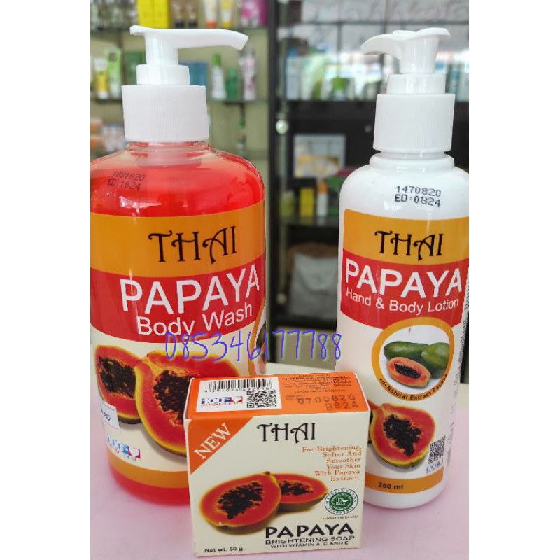 (COD) Paket Pepaya Thai Bpom