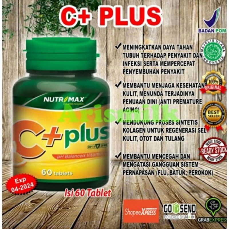 promo c+ plus isi 60 kapsul