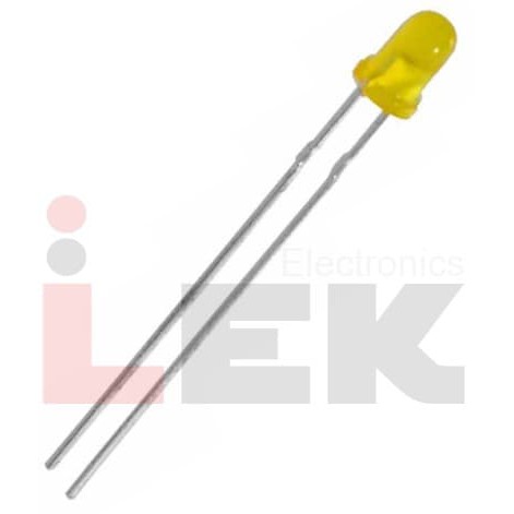 LED 3mm Yellow ~El~Xt1~