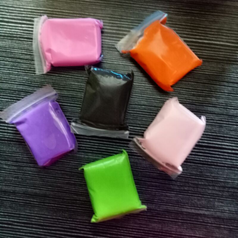 Mainan Anak Slime Bantal Slem Magic Clay