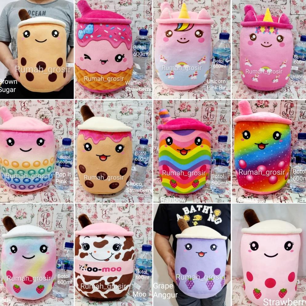 Boneka Boba Bubble Milk Tea Brown Sugar . , ..