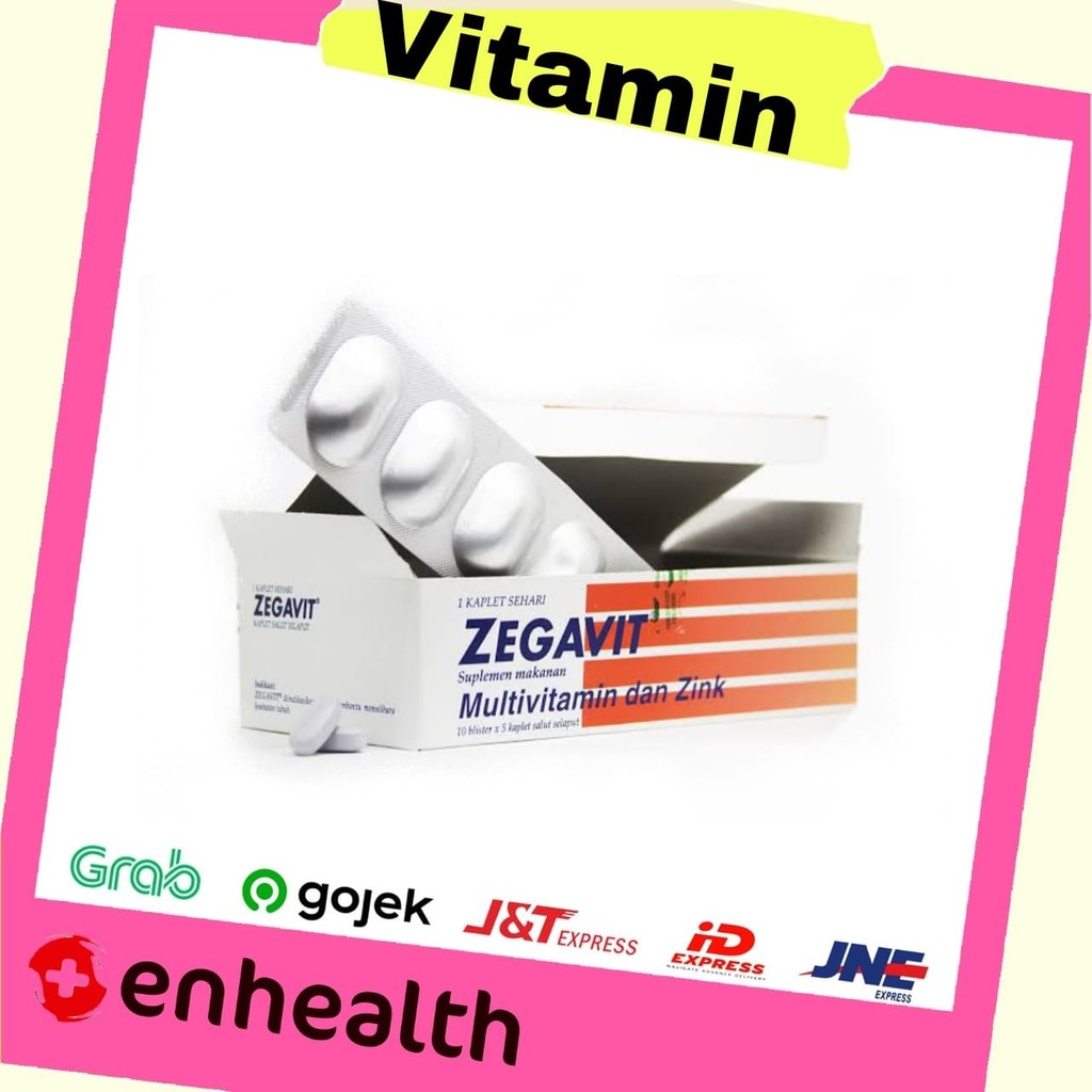 MULTIVITAMIN | ZEGAVIT | SUPLEMEN | STRIP | 5 TABLET