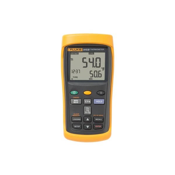Fluke 54 II B Dual Input Digital Thermometer with Data Logging