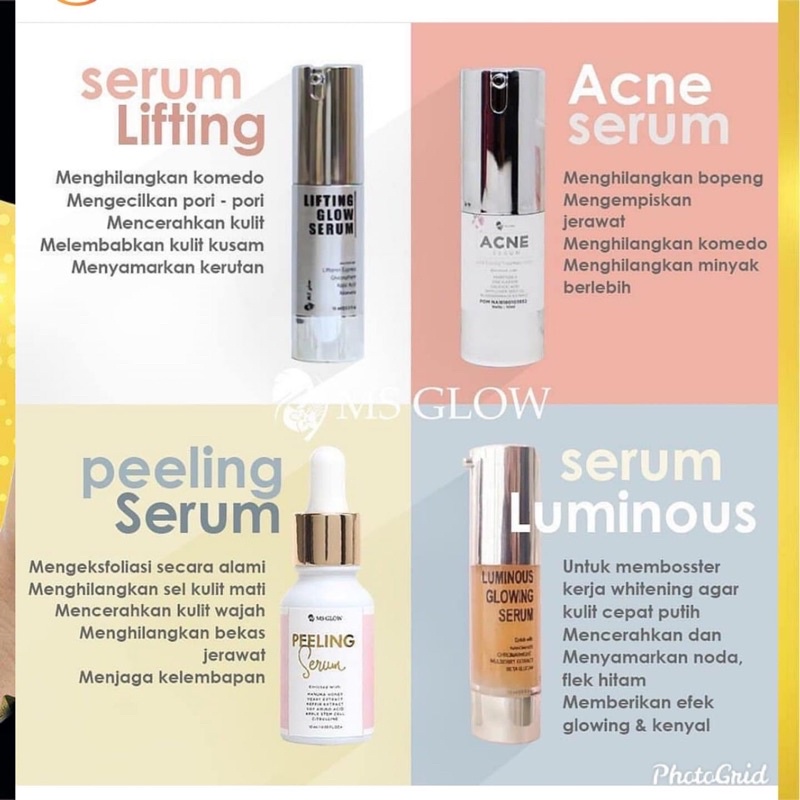 LUMINOUS GLOWING SERUM MS GLOW
