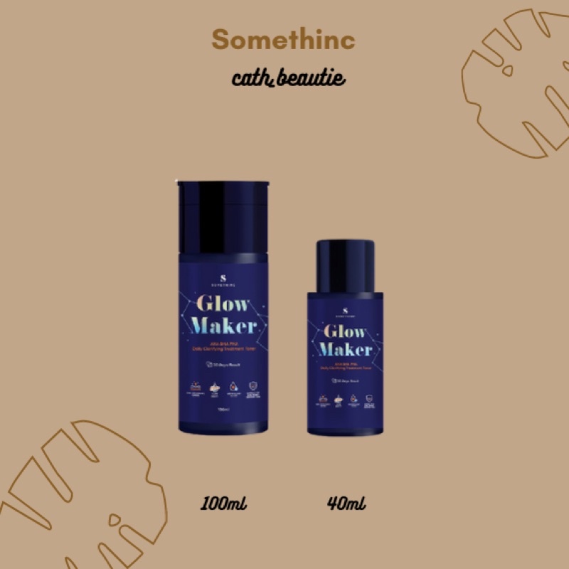 Somethinc Glow Maker AHA BHA PHA Clarifying Treatment Toner