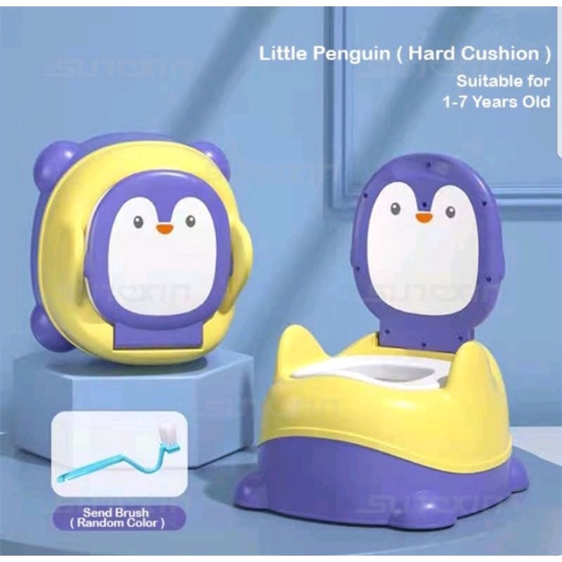 closet training motif pinguin